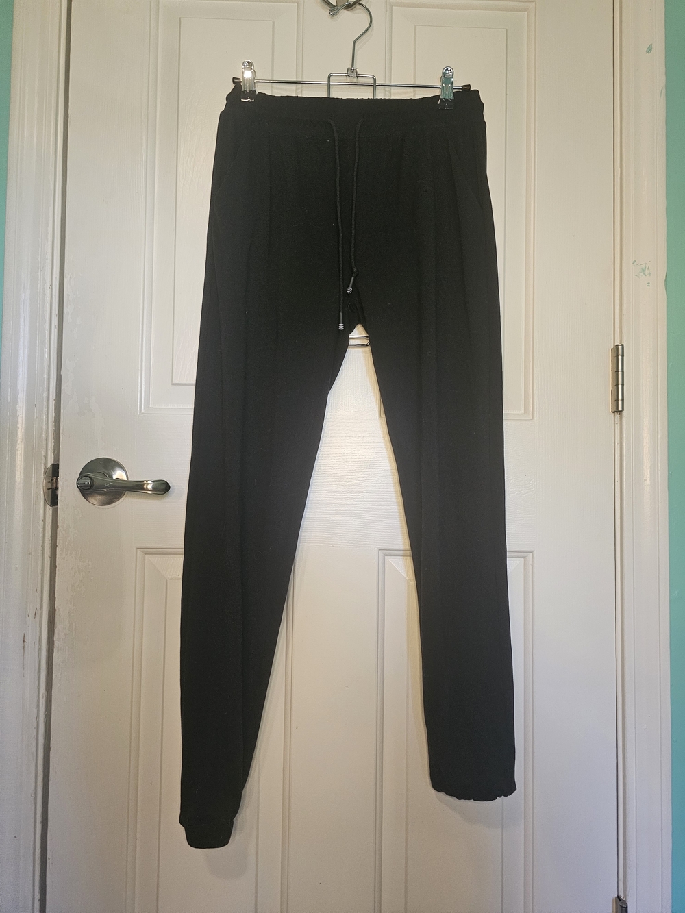Suzette Collection Black Jogger Pants Women's Size S